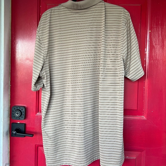 Greg Norman Extra Large Brown Polo Shirt Golf Dress Attire - Picture 3 of 5